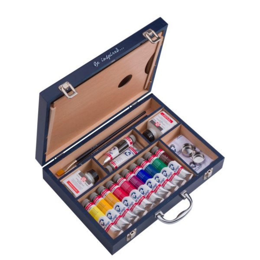 Peintures Creastore Peinture Acrylique Fine | Coffret Acrylique Starter Box Xl - Van Gogh - Talens