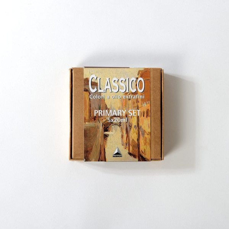 Peintures Creastore Peinture A L'Huile Extra&Fine | Set De 6 Tubes Classico 20Ml - Maimeri