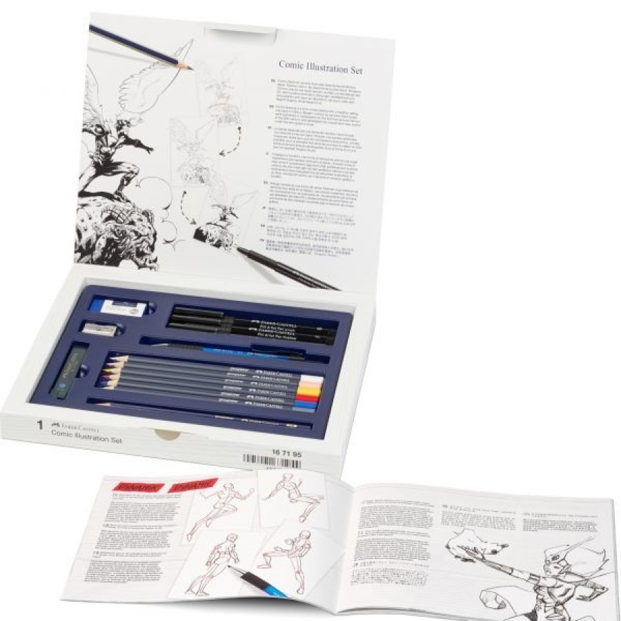 Dessin & Arts Graphiques Creastore Feutres | Set Comic Illustration - Faber-Castell