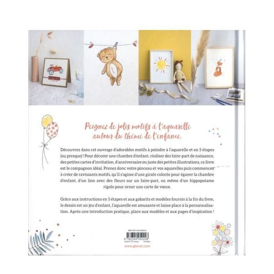 Peintures Creastore Livres Aquarelle | Livre Petites Aquarelles En 5 Etapes