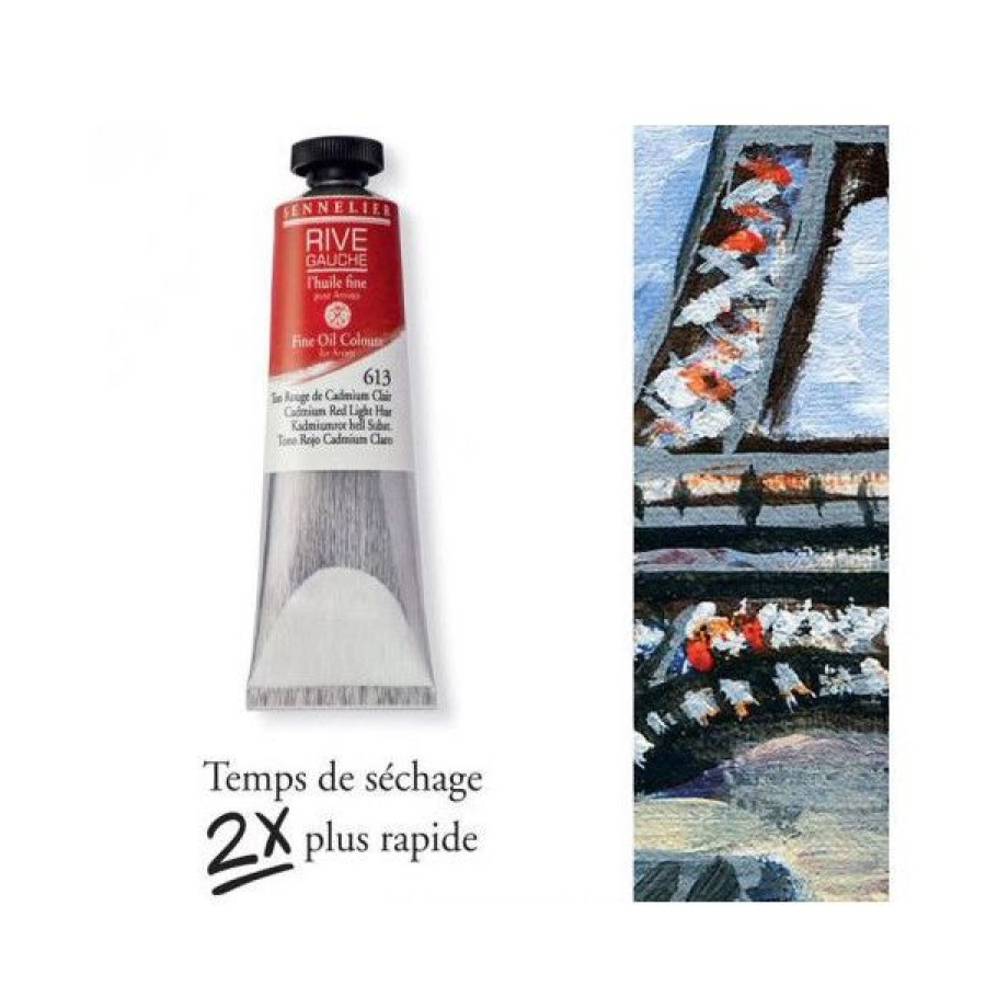 Peintures Creastore Peinture A L'Huile Fine | Set Huile Rive Gauche 8X40Ml - Sennelier