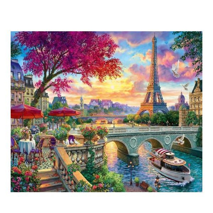 Peintures Creastore | Peinture Par Numeros - Diner En Bords De Seine - Figured'Art