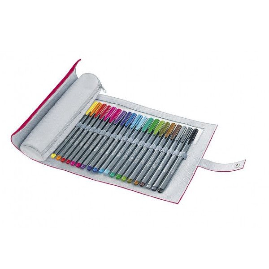Dessin & Arts Graphiques Creastore Feutres | Trousse 20 Feutres Triplus Fineliner - Staedtler
