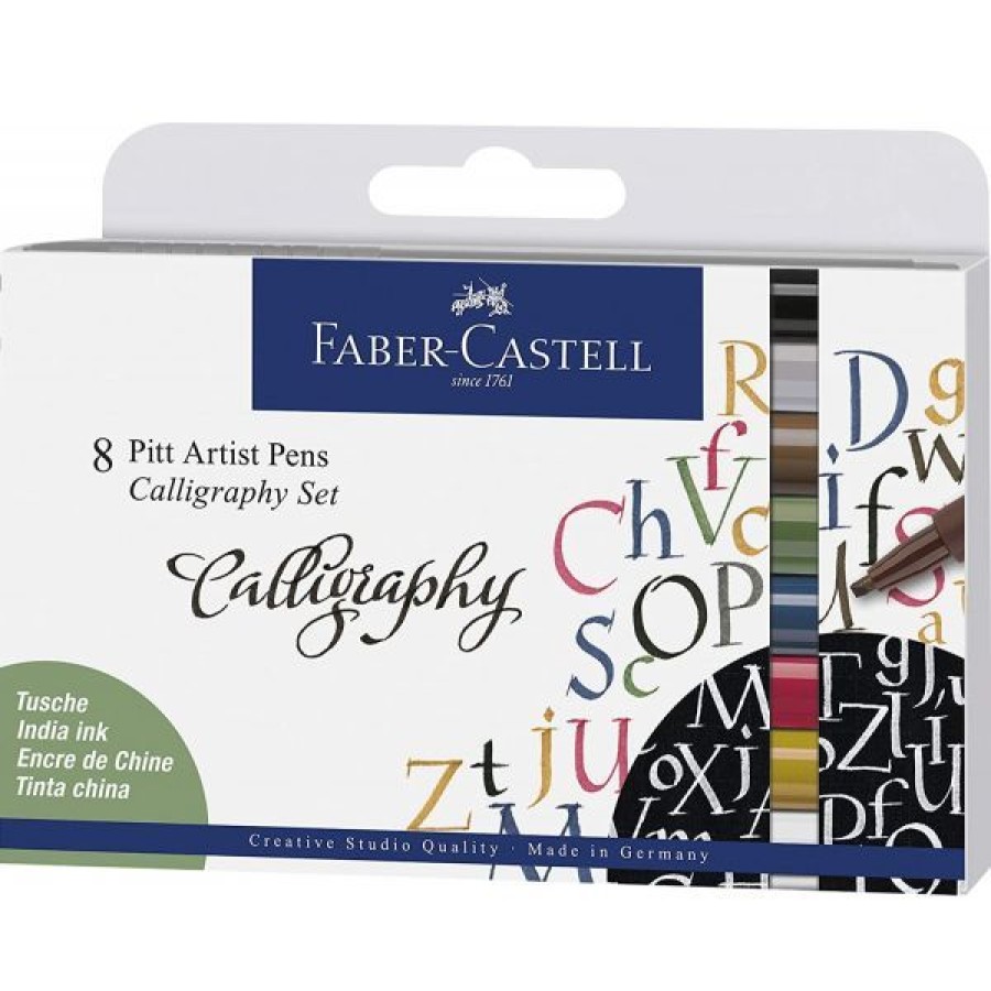 Dessin & Arts Graphiques Creastore Feutres | Set Pitt Artist Pen Calligraphie - Faber Castell