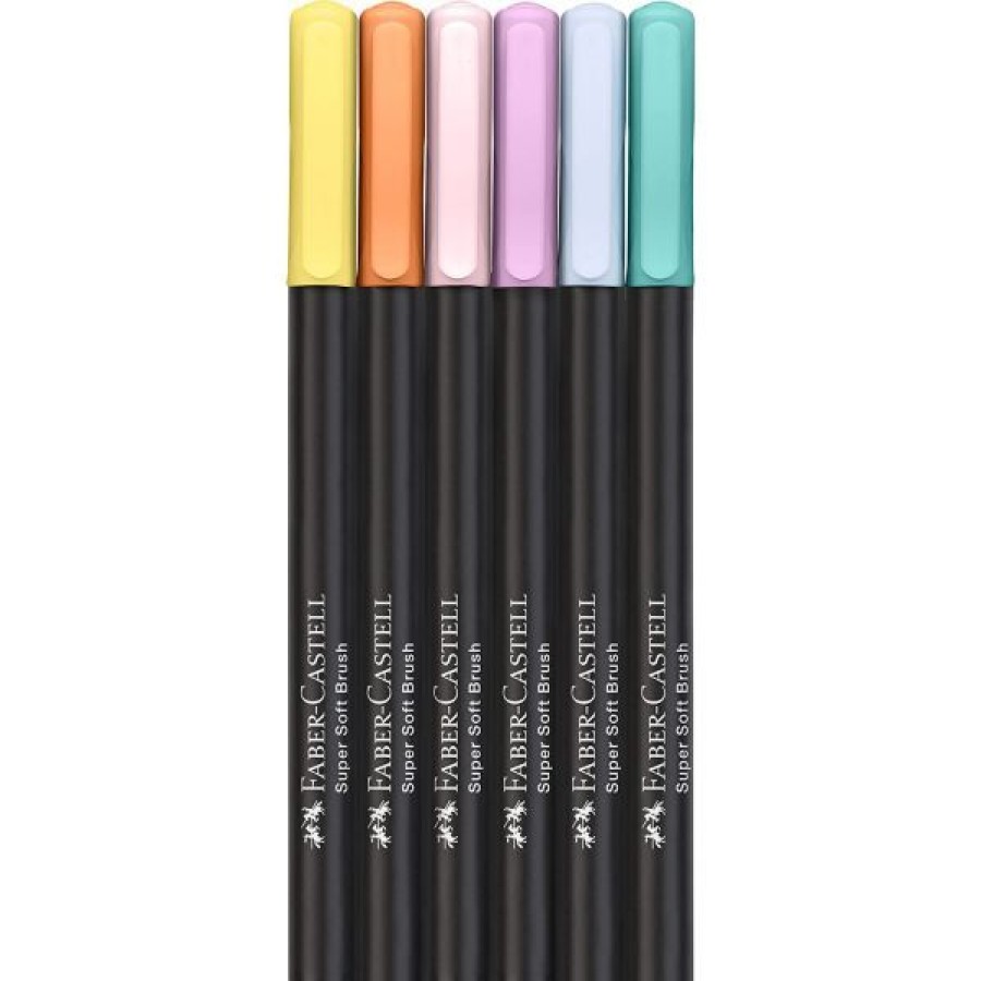 Dessin & Arts Graphiques Creastore Feutres | Set De 6 Feutres Black Edition - Faber-Castell